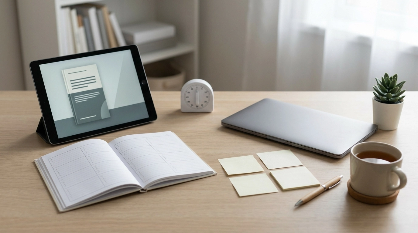 Pomodoro, Eisenhower & Time Blocking Mini-Course Ebook